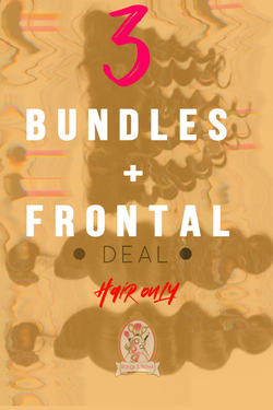 3 Bundles & Frontal Deal