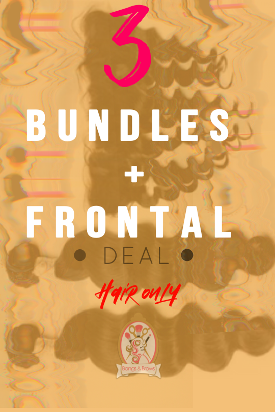 3 Bundles & Frontal Deal